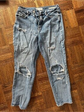 Pacsun Light Blue Distressed Women's Jeans